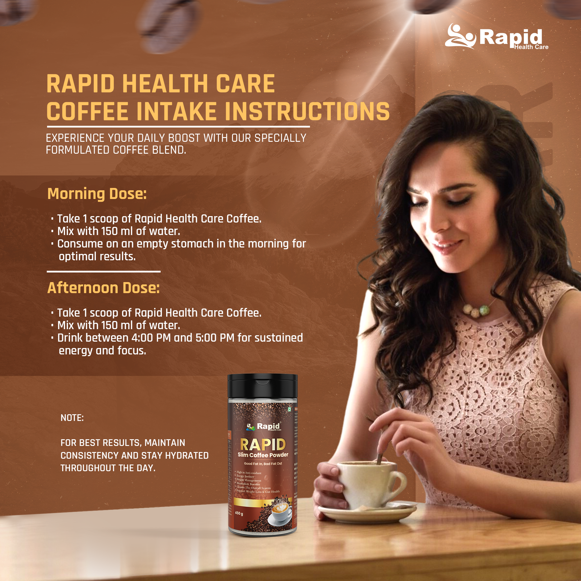Weight Loss Coffee (900Gram Coffee Bottle)