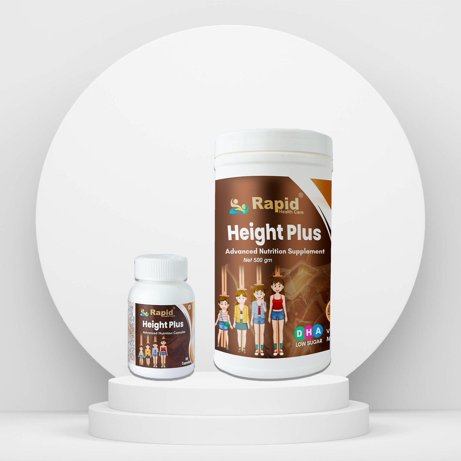Height Plus Powder & Capsule Combo