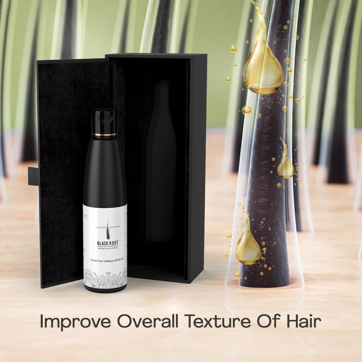 Black Root Natural Hair Oil - 100ml